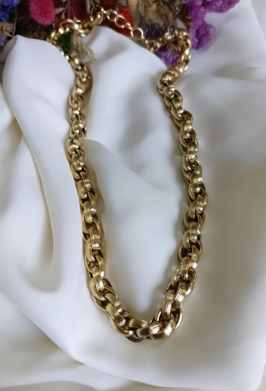 Collier en acier inoxydable - Amandine