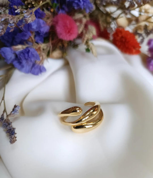 Bague en acier inoxydable - Olie