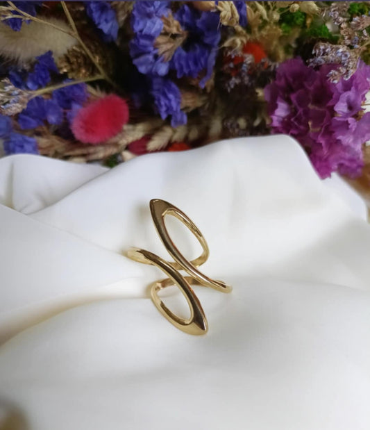 Bague en acier inoxydable - Julie