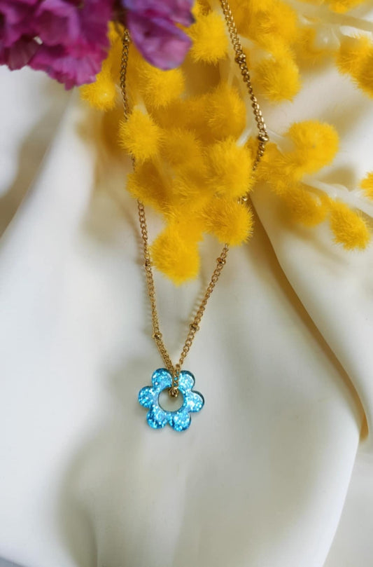 Collier en acier inoxydable - Janis glitter