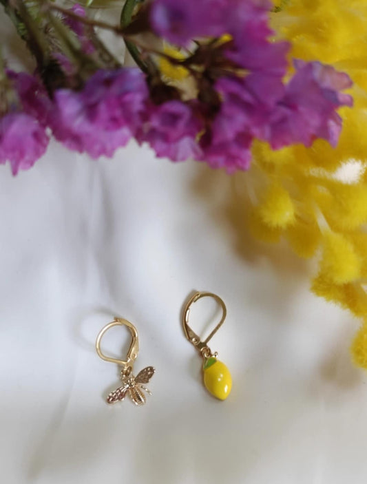 Boucles d'oreilles en acier inoxydable - Miniardises à composer à l'unité ou par 2