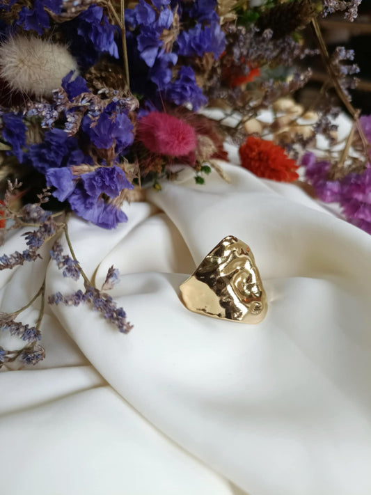 Bague en acier inoxydable - Ninon