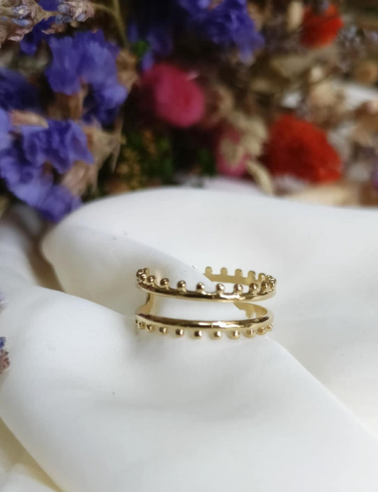 Bague en acier inoxydable - Mia