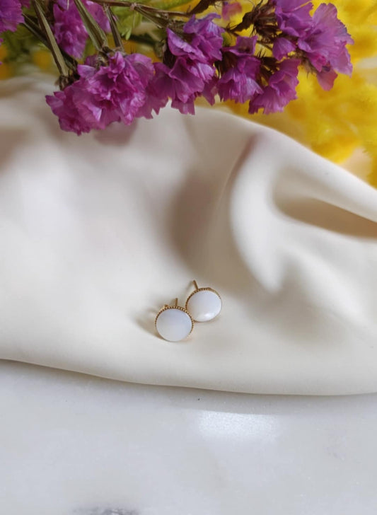 Boucles d'oreilles en laiton doré à l'or fin - Lisboa