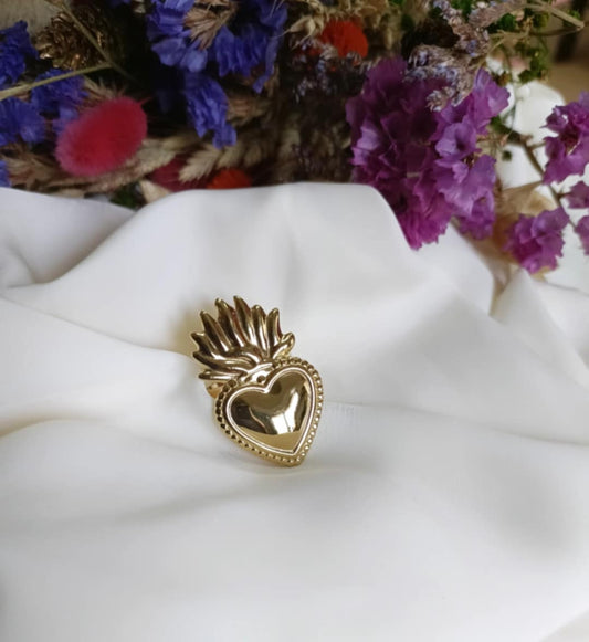 Bague en acier inoxydable - Via