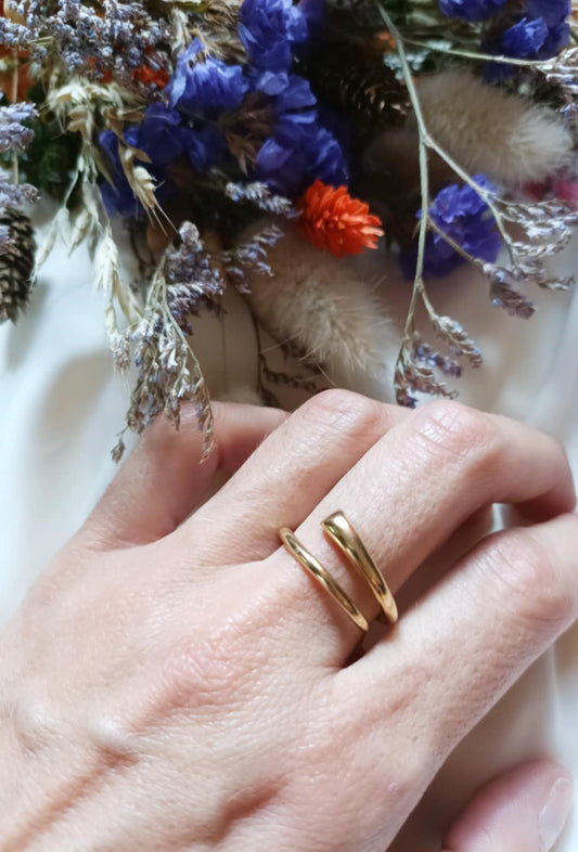 Bague en acier inoxydable - Anne