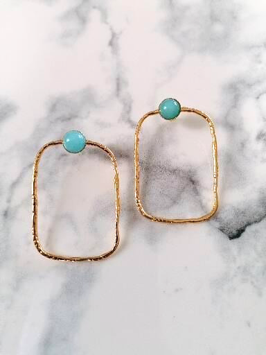 Boucles d'oreilles acier inoxydable Elie