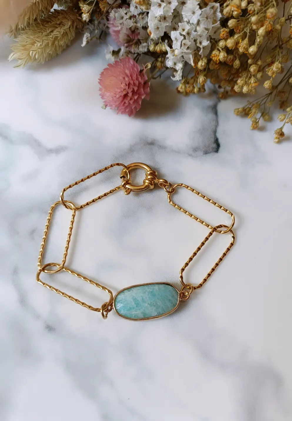 Bracelet Annie - Amazonite