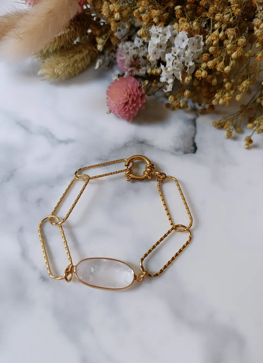Bracelet Annie cristal de roche