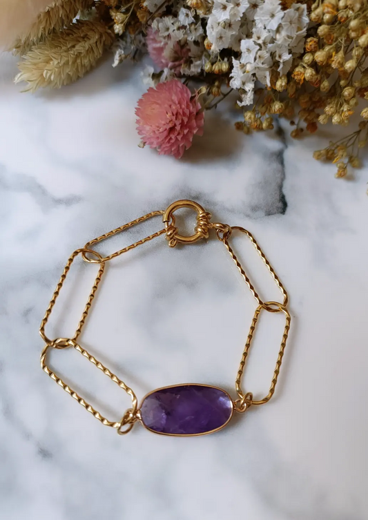 Bracelet Annie - Amethyste