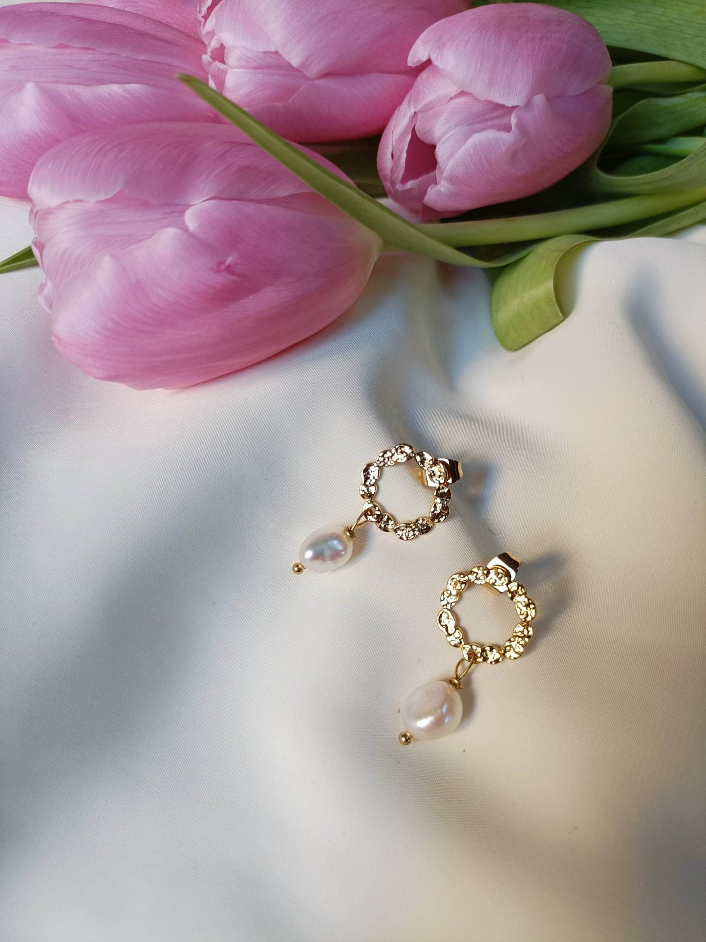 Boucles d'oreilles en acier inoxydable - Baïla