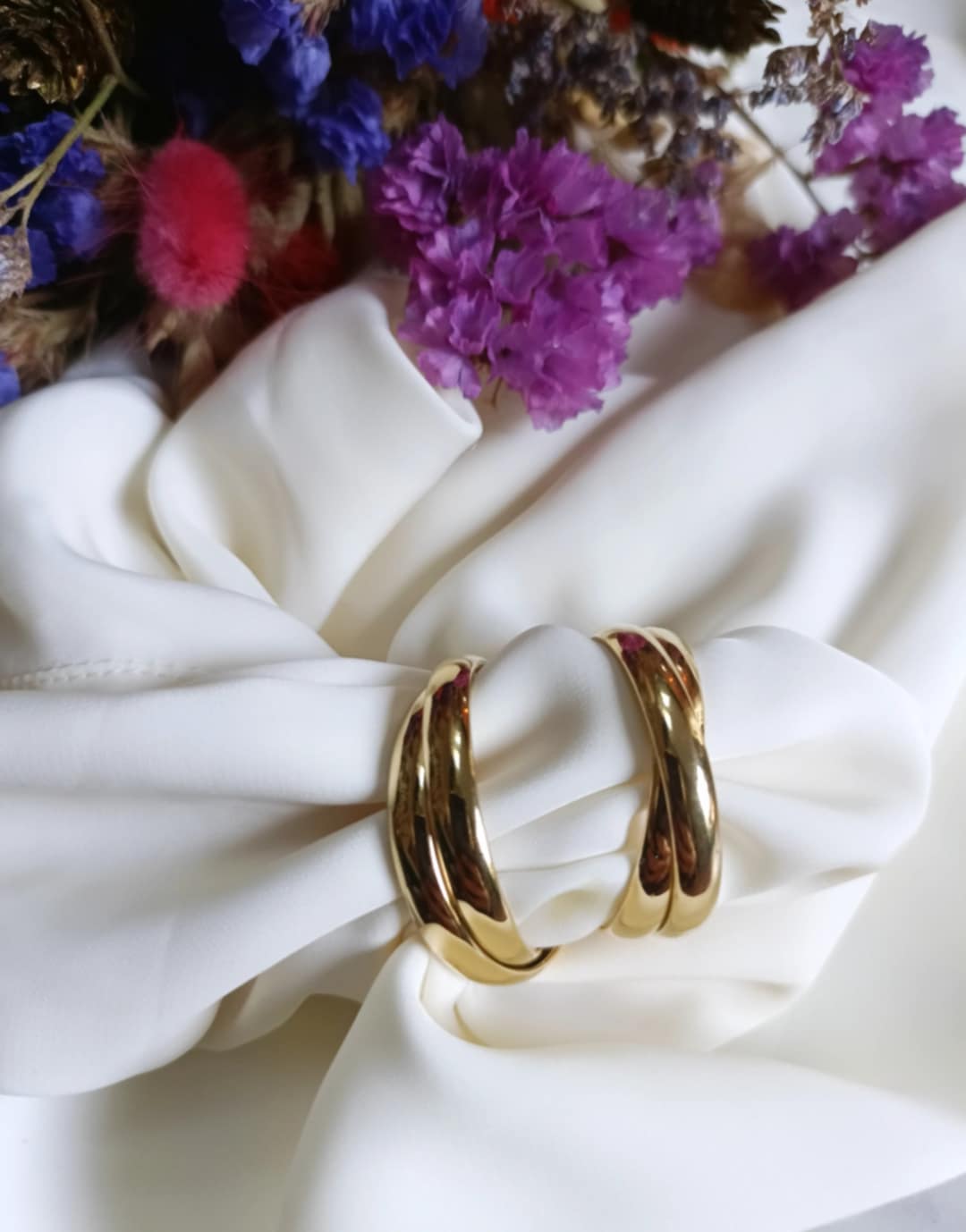 Boucles d'oreilles en acier inoxydable - Coco