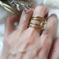 Bague en acier inoxydable - Amour