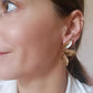 Boucles d'oreilles en acier inoxydable - Berthe