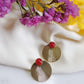 Boucles d'oreilles en laiton doré à l'or fin - Lisboa
