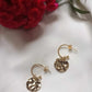 Boucles d'oreilles en acier inoxydable - Fatie