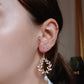 Boucles d'oreilles en acier inoxydable - Lia