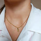 Collier en acier inoxydable - Porte-bonheur