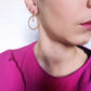 Boucles d'oreilles en acier inoxydable - Laure