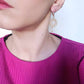 Boucles d'oreilles en acier inoxydable - Nejma