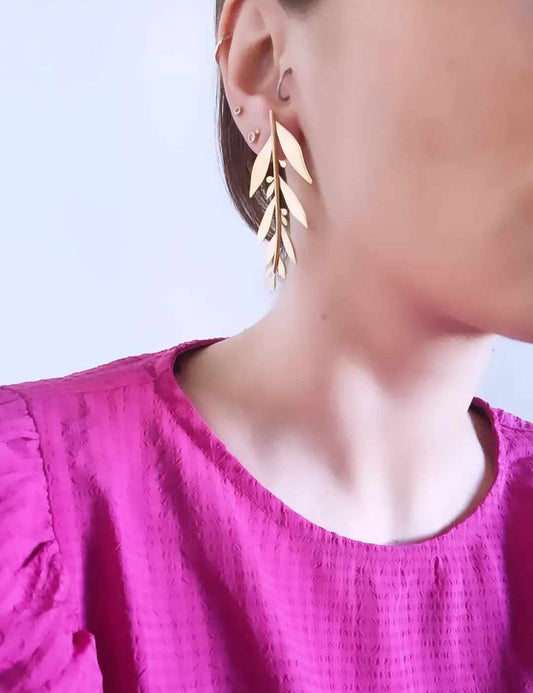 Boucles en acier inoxydable - Dalila