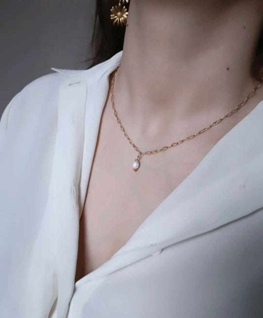 Collier en acier inoxydable - Anaé