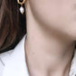 Boucles d'oreilles en acier inoxydable - Baïla
