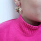 Boucles d'oreilles en acier inoxydable - Pauline