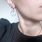 Boucles d'oreilles en acier inoxydable - Lanaé