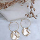 Boucles d'oreilles en acier inoxydable - Clarisse