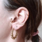 Boucles d'oreilles en acier inoxydable - Loanne