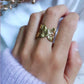 Bague en acier inoxydable - Ginko