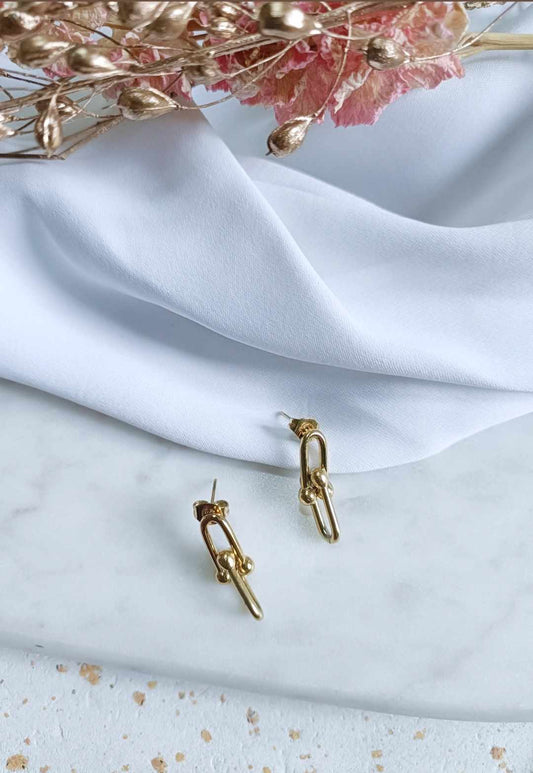 Boucles d'oreilles en acier inoxydable - Mimi