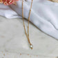 Collier en acier inoxydable - Doria pierre de lune
