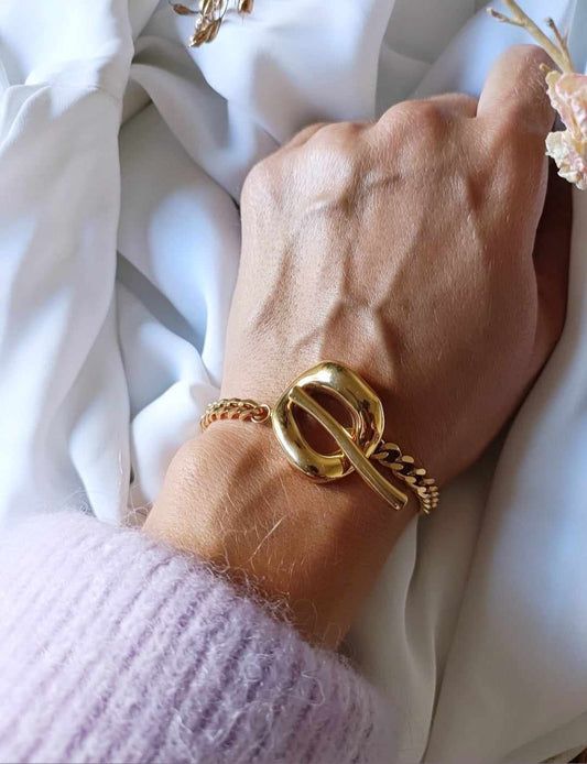 Bracelet en acier inoxydable - Chléo