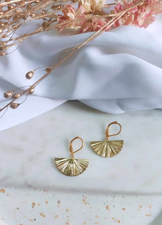 Boucles d'oreilles en acier inoxydable - Ania