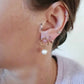 Boucles d'oreilles en acier inoxydable - Doria
