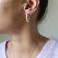 Boucles d'oreilles en acier inoxydable - Lolette