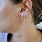 Boucles d'oreilles en acier inoxydable - Pimenté