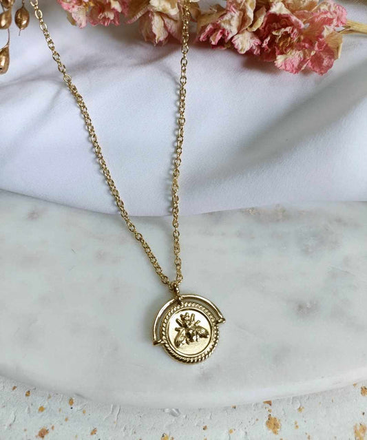 Collier en acier inoxydable - Bee
