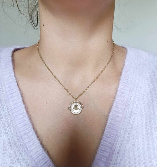 Collier en acier inoxydable - Bee