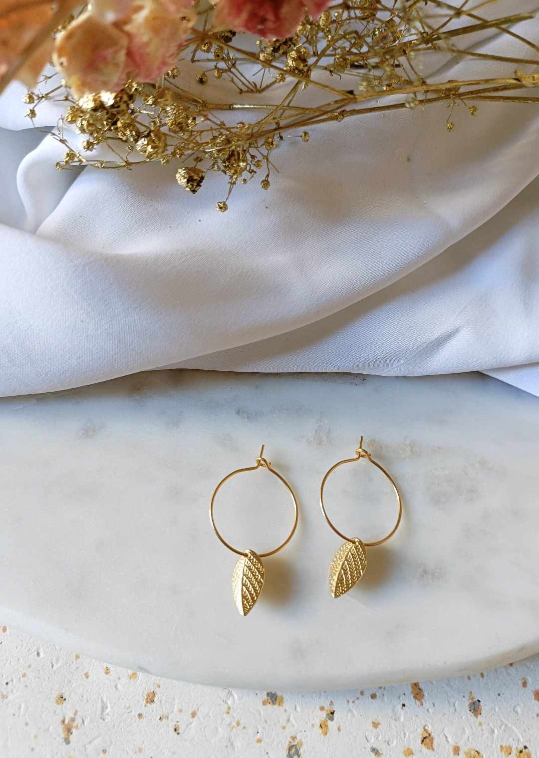 Boucles d'oreilles en acier inoxydable -  Loop