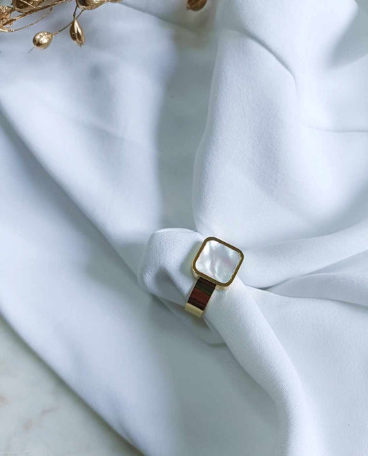 Bague en acier inoxydable - Via
