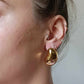 Boucles d'oreilles en acier inoxydable - Oméa