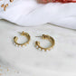 Boucles d'oreilles en acier inoxydable - Lolette