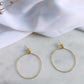 Boucles d'oreilles en acier inoxydable - Enéa