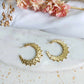 Boucles d'oreilles en acier inoxydable - Blue moon