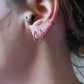 Boucles d'oreilles en acier inoxydable - Betty