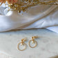 Boucles d'oreilles en acier inoxydable - Yvonne
