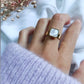 Bague en acier inoxydable - Via